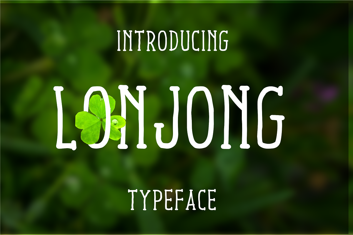 Lonjong Font