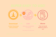 Summer Business Cards Templates, a Card Template by Hell Yeah Designs (Thumbnail 3 of 6)