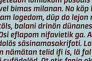 Neuron bold italic, a Sans Serif Font by sergio (Thumbnail 2 of 3)