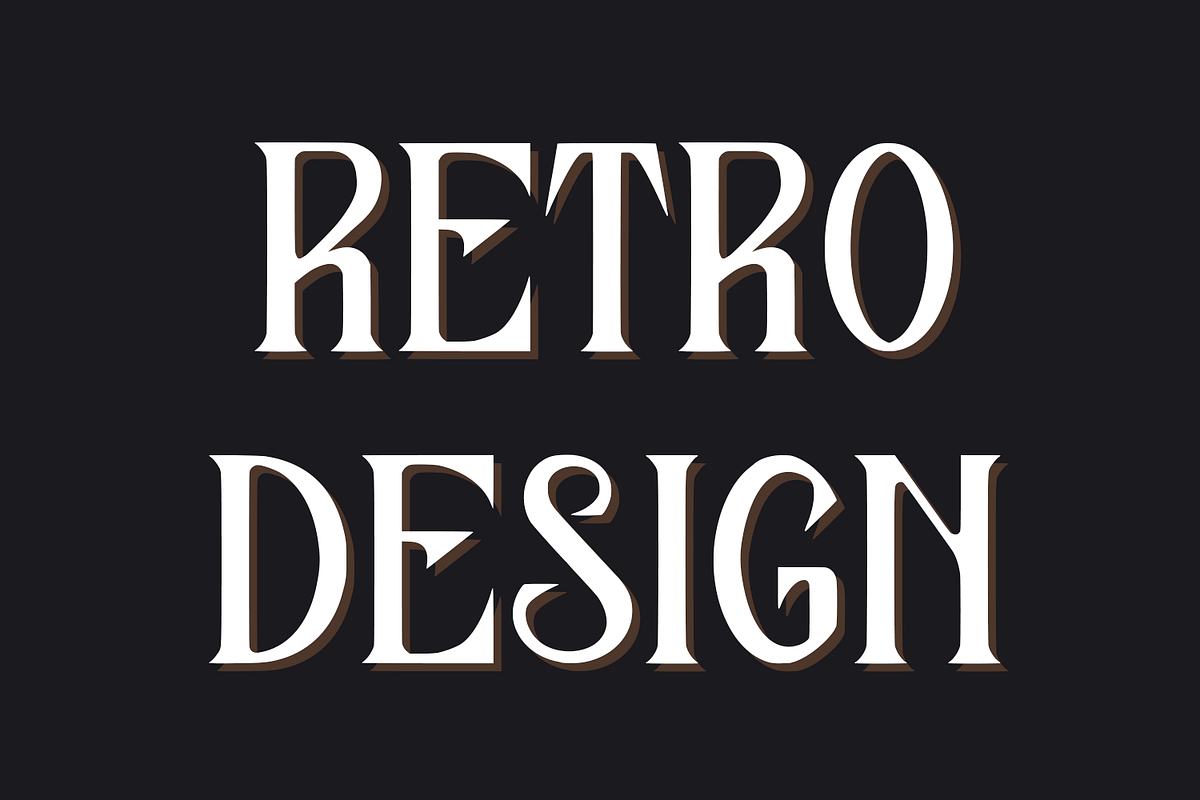 Fillanoll Vintage Display Font, a Serif Font by Maulana Creative (Photo 2 of 7)