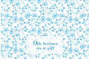 SET / 8 / Seamless flower Patterns, a Pattern Graphic by Nadin_Lebedeva (Thumbnail 5 of 5)