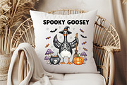 Spooky Goosey,Skeleton Goose Png,Fun, an Illustration by DreamCafeArt (Thumbnail 6 of 7)