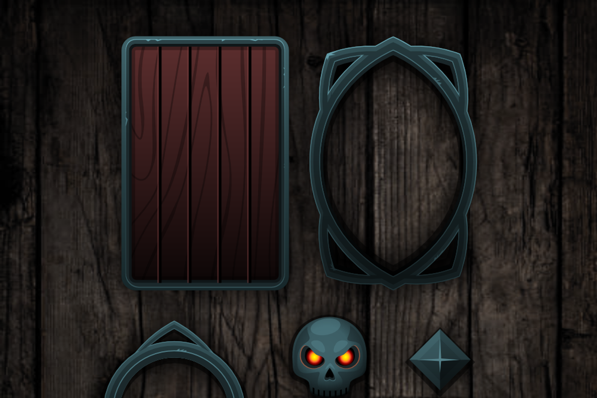 TCG Card Template, an Object Illustration by pzUH (Photo 4 of 4)