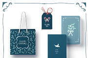 Christmas Joy Xmas Graphics & Cards, a Seasonal Illustration by Euonia Meraki (Thumbnail 8 of 10)