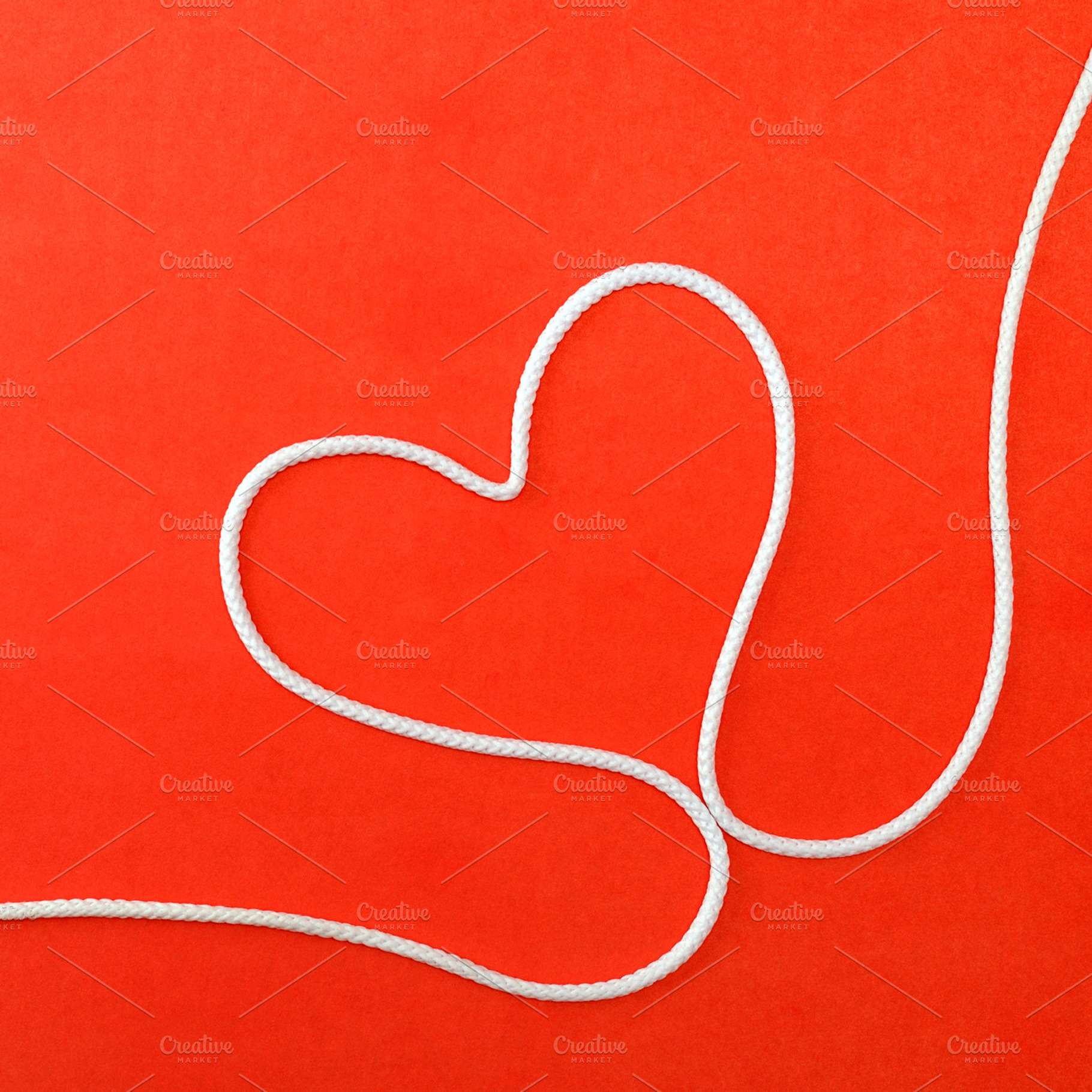 Heart Made From Rope