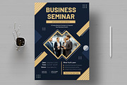 Business Seminar Template, a Flyer Template by MightyDesign (Thumbnail 1 of 8)