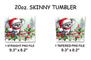 Santa Koala Tumbler PNG, an Arts & Entertainment Photo by LamanAzalea (Thumbnail 2 of 2)