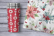 HOLLY JOLLY watercolor set, an Illustration by Lemaris (Thumbnail 5 of 9)