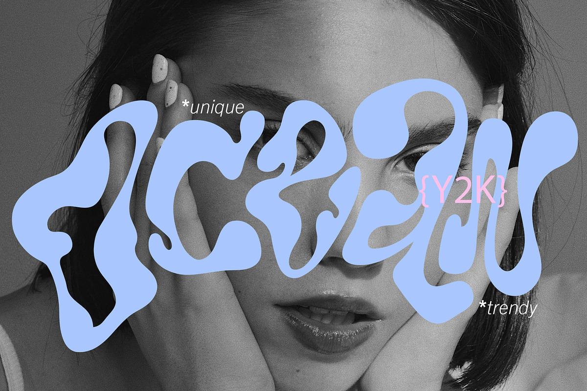Y2K Lettering Vol.4 Summer Vibes, an Object Graphic by Oksana Trygub (Photo 2 of 15)
