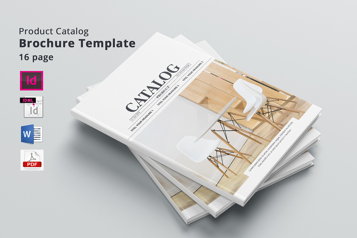 Product Catalog, a Brochure Template by obayes (Photo 1 of 9)
