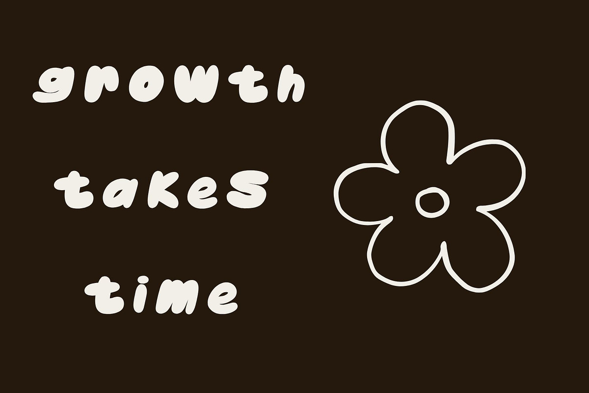 Party Balloon Bubble Font, a Handwritten Font by Eryn Rose Design (Photo 13 of 13)