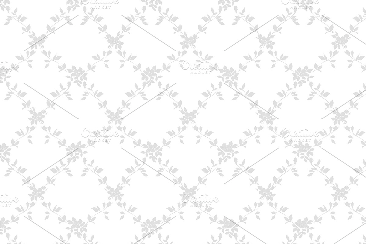 Damask vector seamless patterns, a Pattern Graphic by Alonka's Illustrations (Photo 4 of 9)