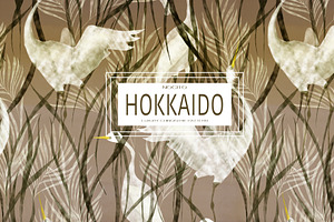 Hokkaido, Luxury Chinoiserie Pattern