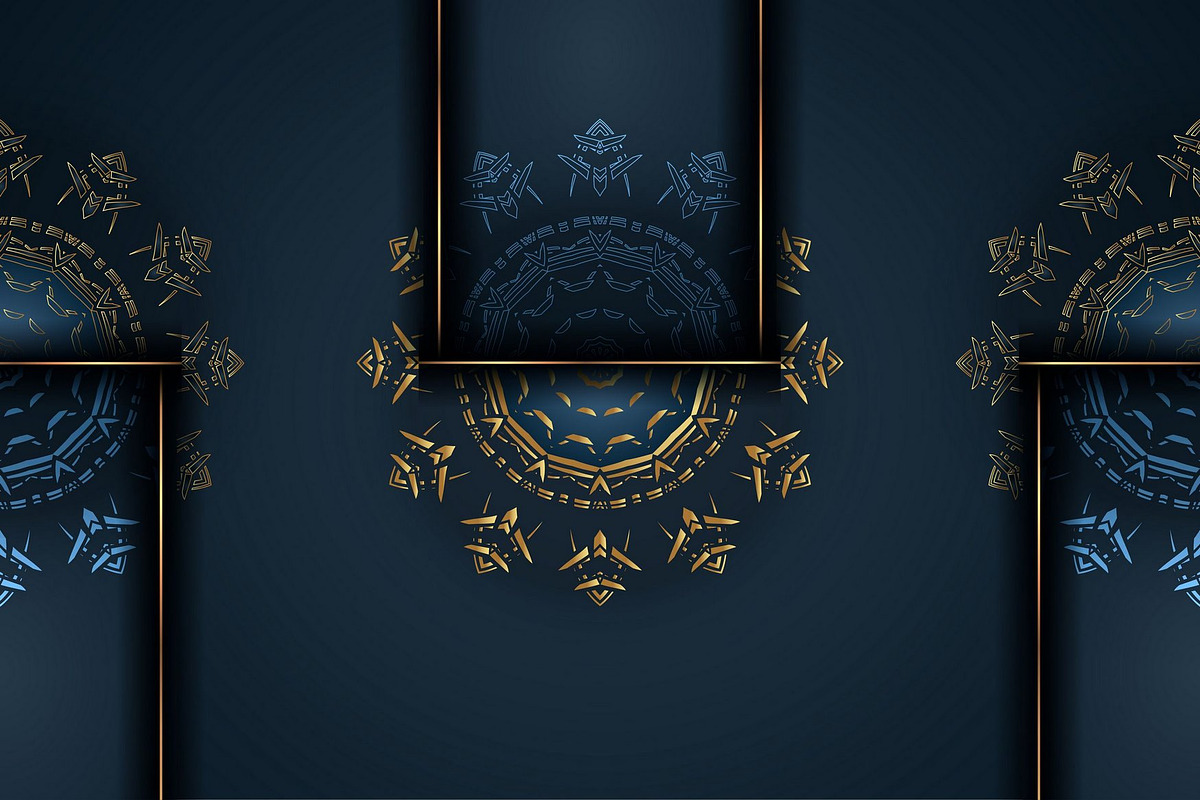 Mandala Vector Pattern Graphics Pack, a Background Graphic by NJ Himel (Photo 16 of 91)
