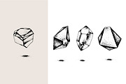 Vector Crystal Icon Set, a Texture Illustration by Schreibikus (Thumbnail 2 of 3)
