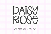 Daisy Rose | Cute Handwritten Font, a Handwritten Font by KA Designs (Thumbnail 1 of 10)