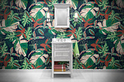 Exotic Tropical Jungle Pattern, a Pattern Graphic by StudioGlouna (Thumbnail 3 of 5)