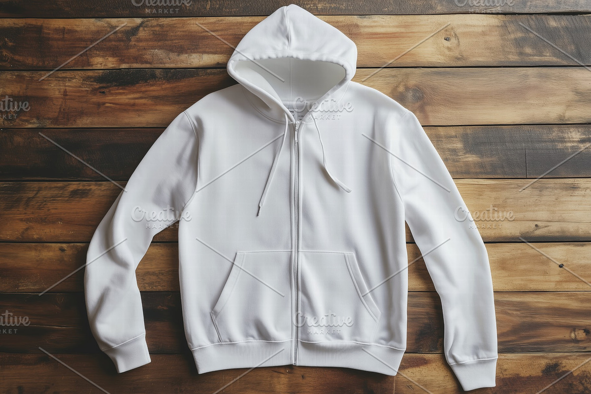 Hoodie Mockup Fully Zipped Hoodie Full Zip Hoodie Mockups