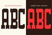 BANDITS - Western Slab Serif, a Slab Serif Font by JackType (Thumbnail 2 of 11)