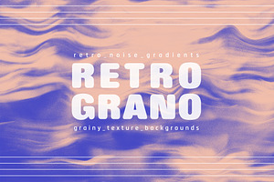 Retro noise gradient backgrounds