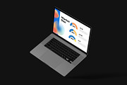 Macbook Mockup, a Device Mockup by Sweetdady (Thumbnail 5 of 7)
