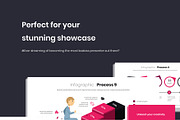 Process Infographic PowerPoint, a Presentation Template by Mikokit (Thumbnail 2 of 4)