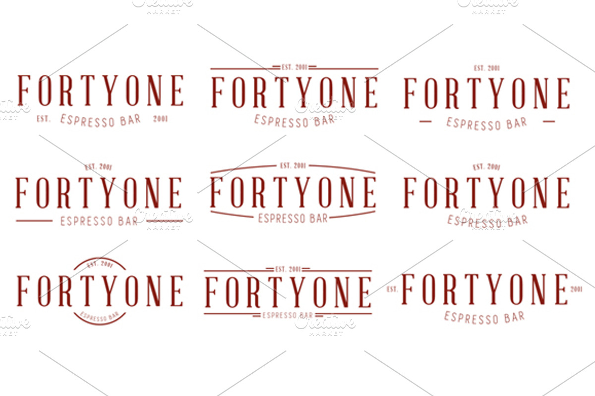 COFFEE SHOP LOGO 2014, a Branding & Logo Template by ORCA Creative Store (Photo 5 of 5)