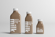 [-33%] Milk Bottle Mock-Up Bundle #1, a Packaging Mockup by AY Mock-Ups (Thumbnail 3 of 17)