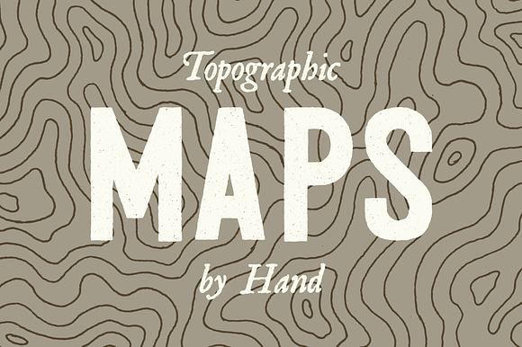 3 Topographic Elevation Maps preview 6