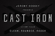 Cast Iron Family, a Font by Hustle Supply Co. (Thumbnail 5 of 9)