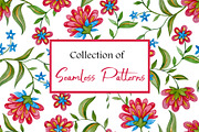 Collection of floral patterns, a Pattern Graphic by made by Tanya (Thumbnail 1 of 4)