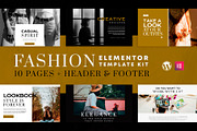 Fashion | Elementor Template Kit, an UI Kit Template by Touringxx Creative Studio (Thumbnail 1 of 5)
