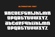 Woshi Bikem - Sport Bold Font, a Sans Serif Font by Iqsiart Studio (Thumbnail 3 of 7)