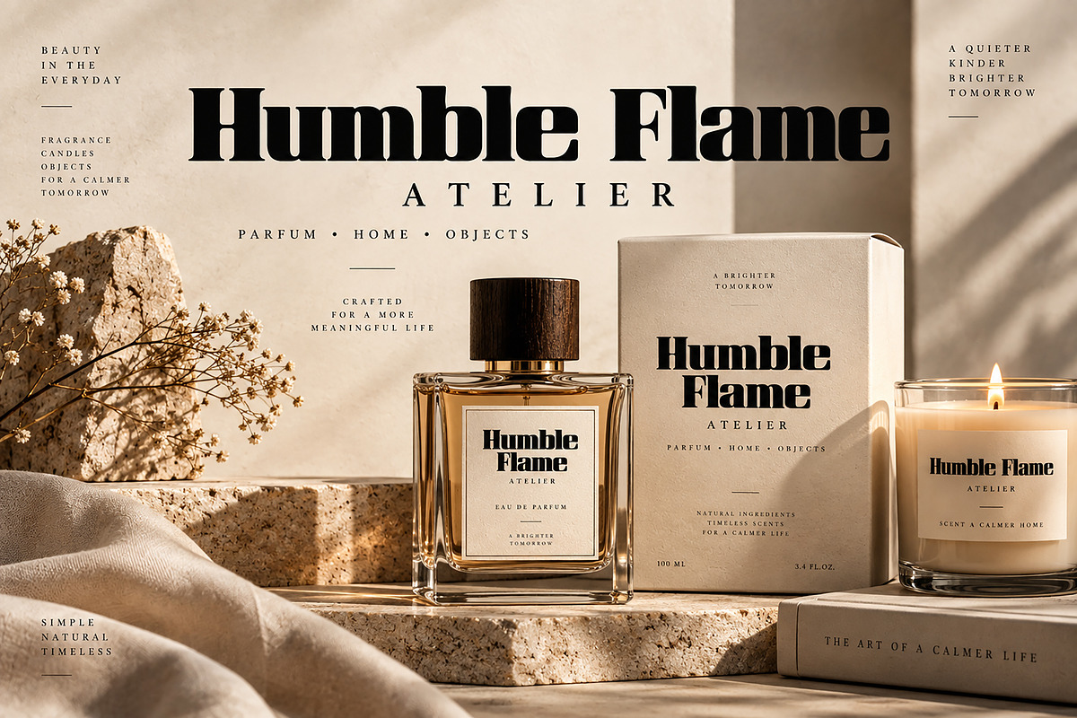 Humble Flame, a Serif Font by Wow Magic (Photo 4 of 5)