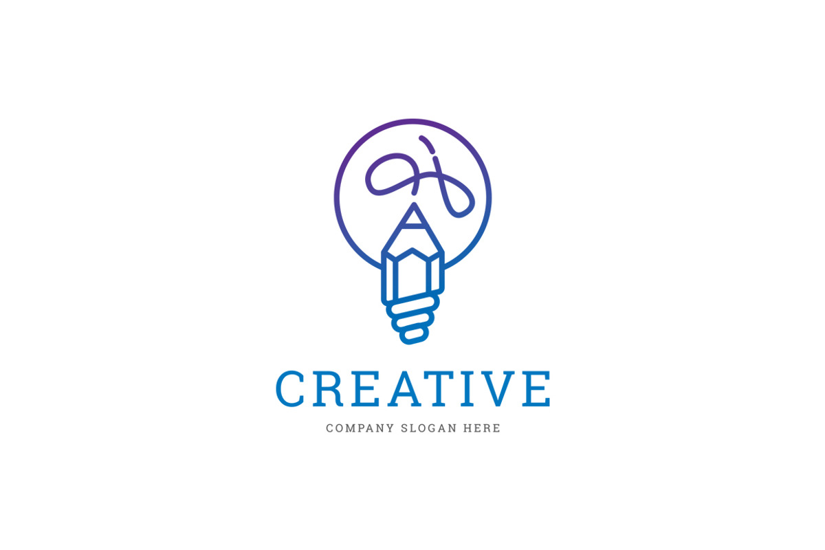 Creative Bulb Logo, a Branding & Logo Template by Designbase (Photo 1 of 5)