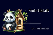 Panda with Bamboo Sublimation PNG, a Graphic by CitraGraphics (Thumbnail 3 of 6)