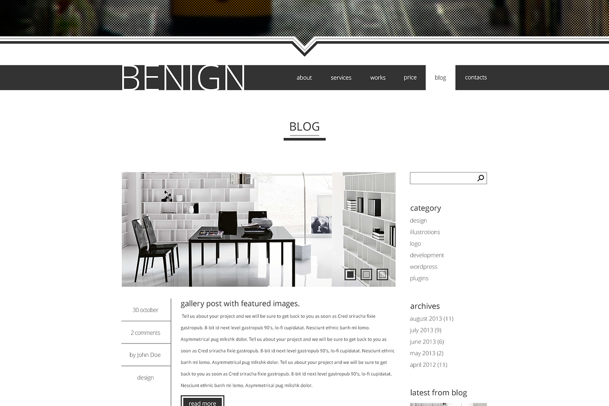 Benign - Agency PSD template, a Landing Page Template by Ilya Pavlov (Photo 4 of 5)