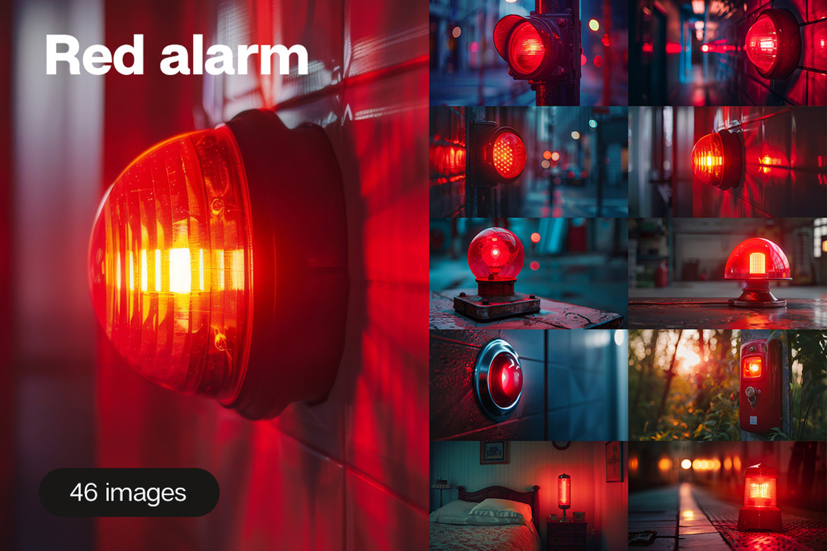 Red alarm - 46 images, a Technology Photo by Handmadefont (Photo 1 of 13)