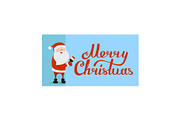 Merry Christmas Cards with Santa, a Social Media Template by Plaid4You (Thumbnail 4 of 5)