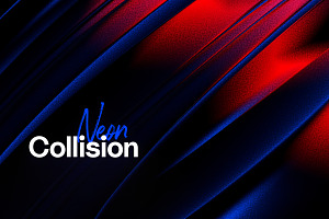 Abstract Red Blue Grainy Backgrounds