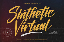 Sinthetic Virtual Modern Brush Font