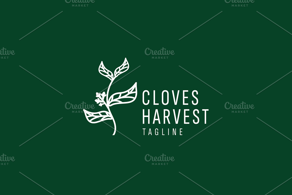 Clove logo icon illustration, a Branding & Logo Template by Dyn Studio