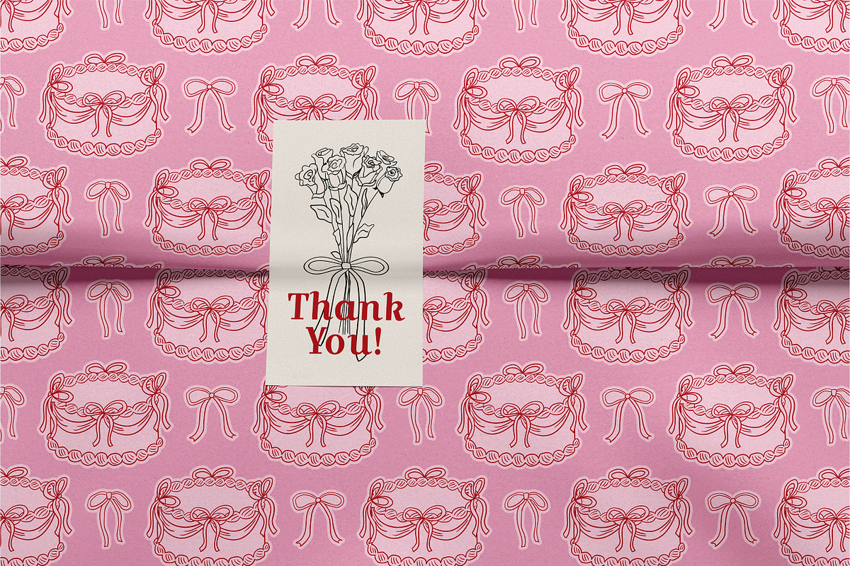 Coquette Wedding Cliparts & Frames, an Object Illustration by Felizabeth Design (Photo 14 of 14)