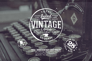Total Inked Vintage Logo Toolkit