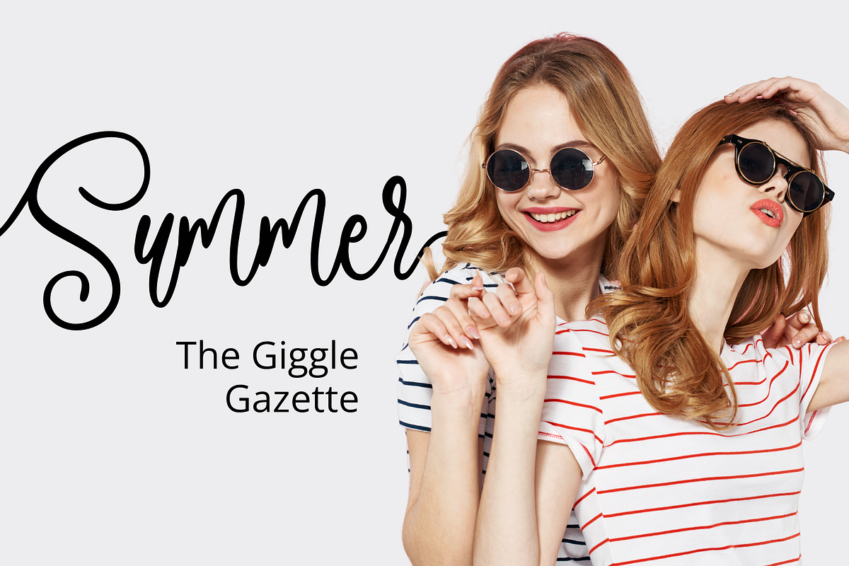 Simphony, a Script Font by Gatype (Photo 3 of 9)