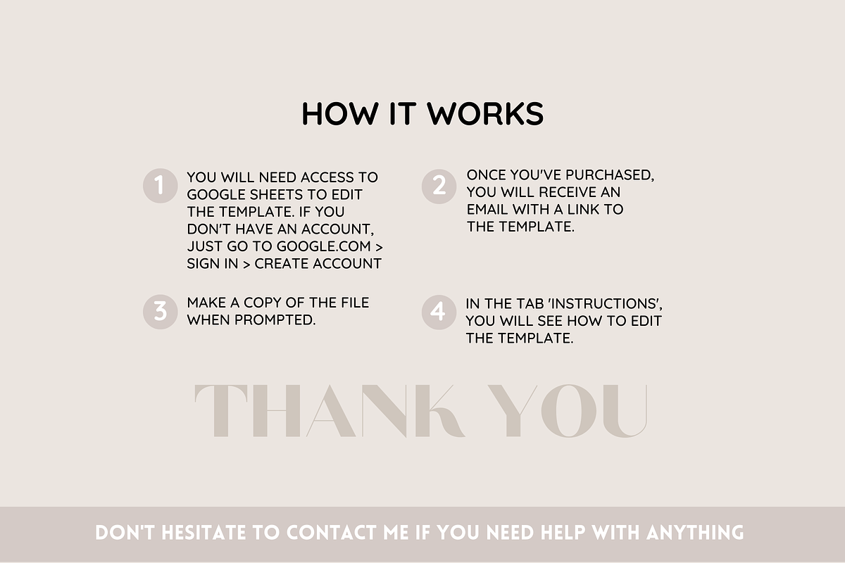Social Media Planner Google Sheets, a Social Media Template by SunshineStudioBoutique (Photo 9 of 9)