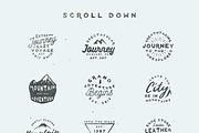 100 VINTAGE LOGO TEMPLATES, a Branding & Logo Template by Roman Paslavsky (Thumbnail 5 of 25)
