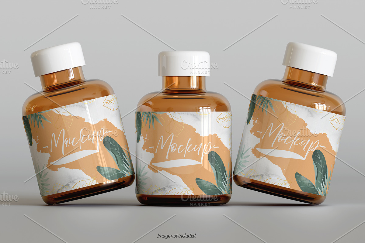 Pills Bottle Mockup Bundles, a Cups & Container Mockup by Ambo Ampeng (Photo 19 of 22)