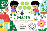 Garden clipart, patterns, designs, an Object Graphic by Lexi Claus (Thumbnail 1 of 11)