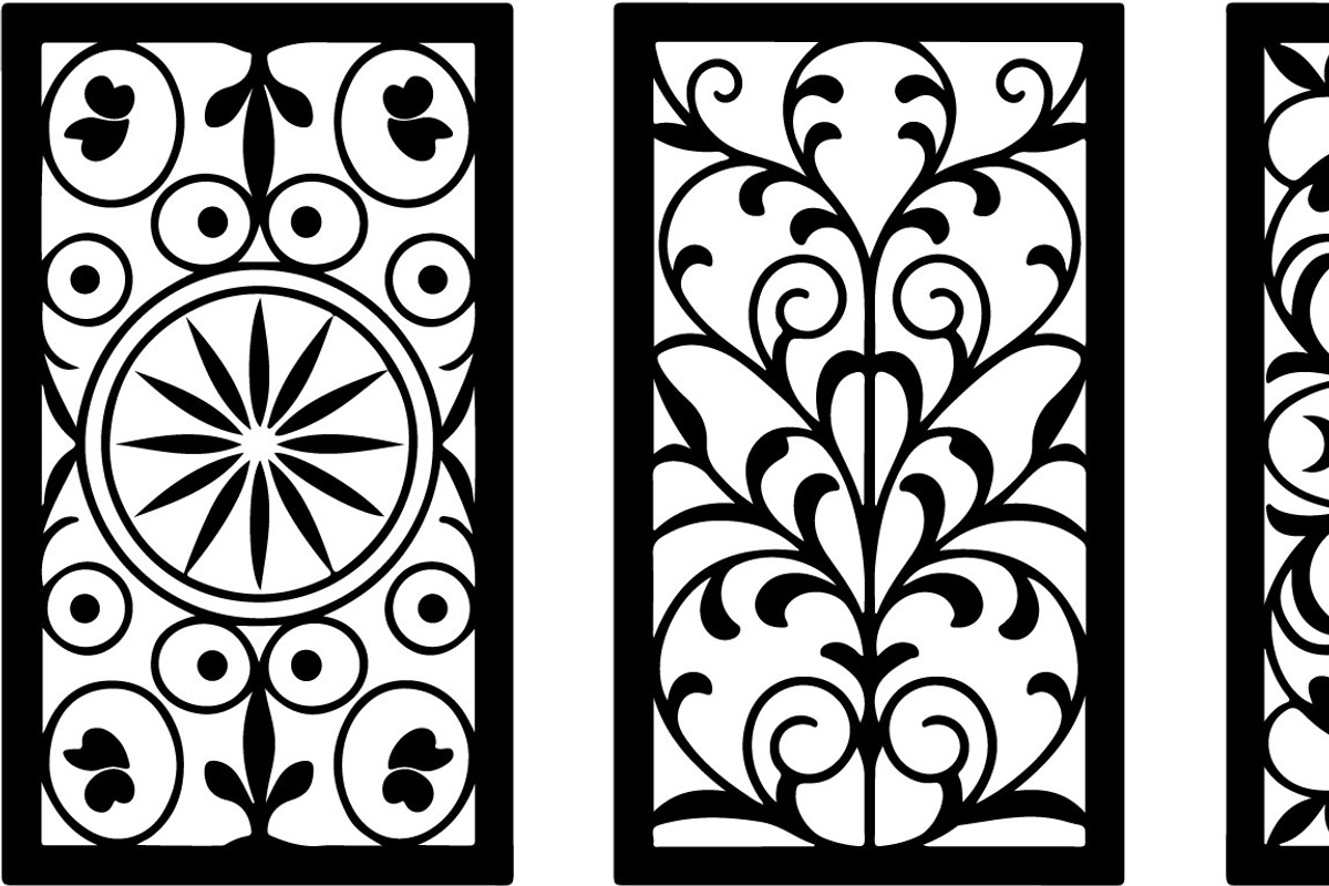 Laser Cut Frame Design, an Illustration by jahid234 (Photo 8 of 9)